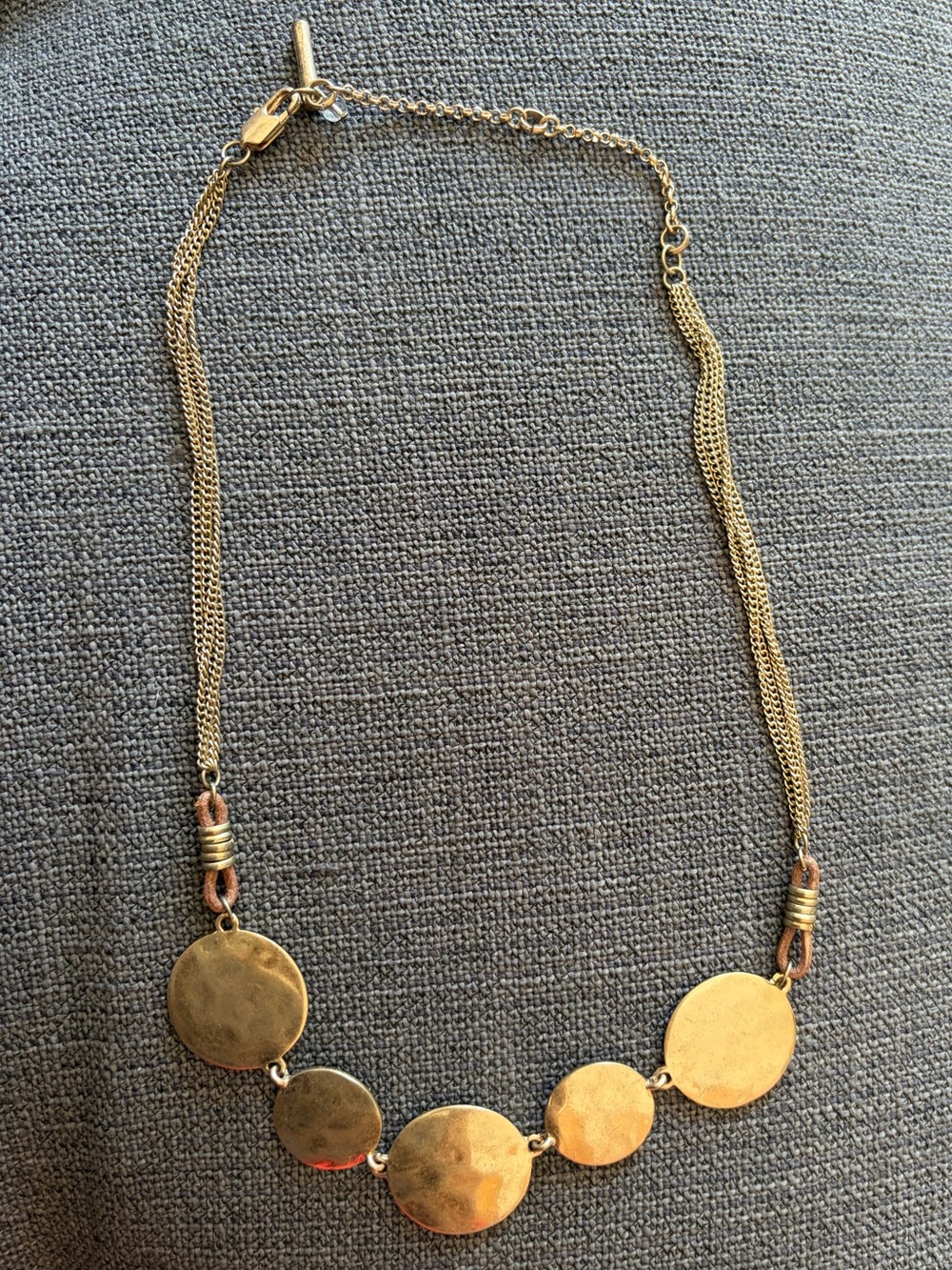 Gold necklace